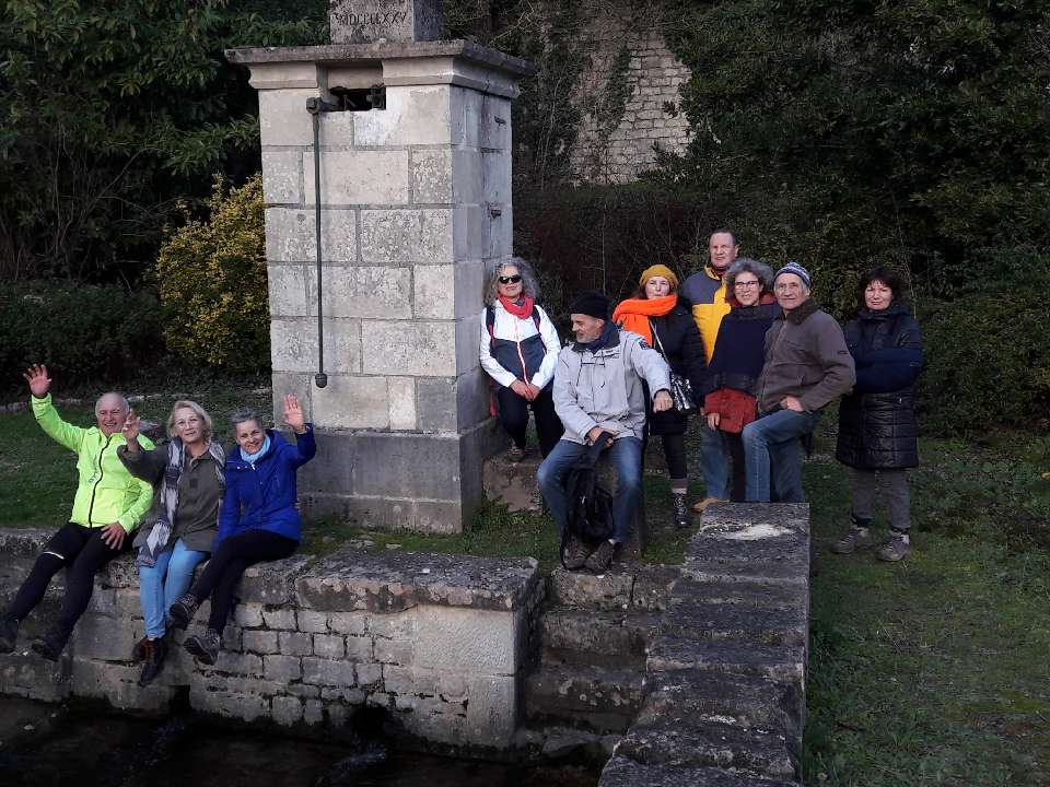 Marche à ECHIRE 19/01/2020