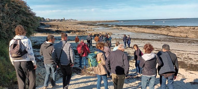 Visite guidee de la plage a piriac